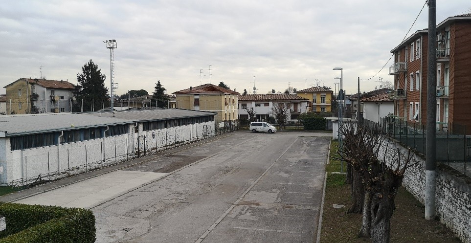 Area Attesa A.04: Parcheggio campo sportivo comunale - Via de Gaspari